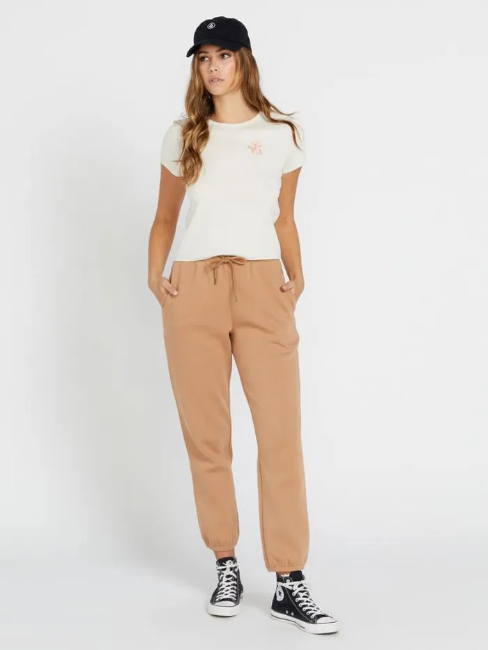 Womens Bottoms Volcom Stone Heart II Pants 8211 Mocha