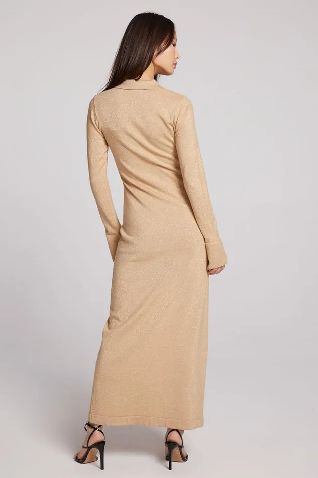 Womens Dresses Chaser Brand Fawn Toasted Coconut Maxi Dress