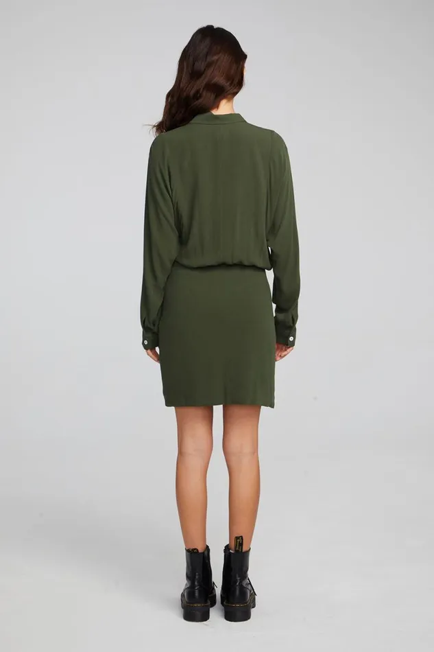 Womens Dresses Chaser Brand Syd Forest Night Mini Dress
