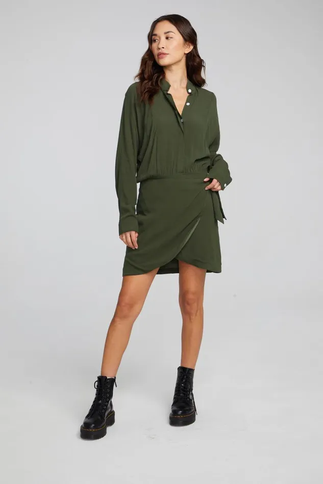 Womens Dresses Chaser Brand Syd Forest Night Mini Dress
