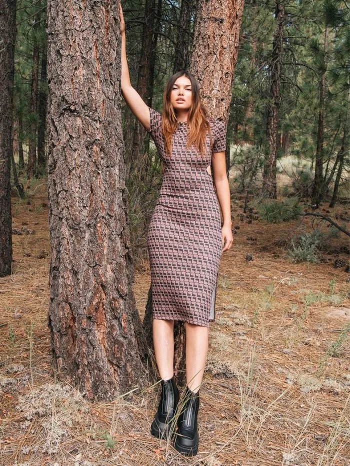 Womens Dresses Volcom Disco Rodeo Dress 8211 Vintage Black