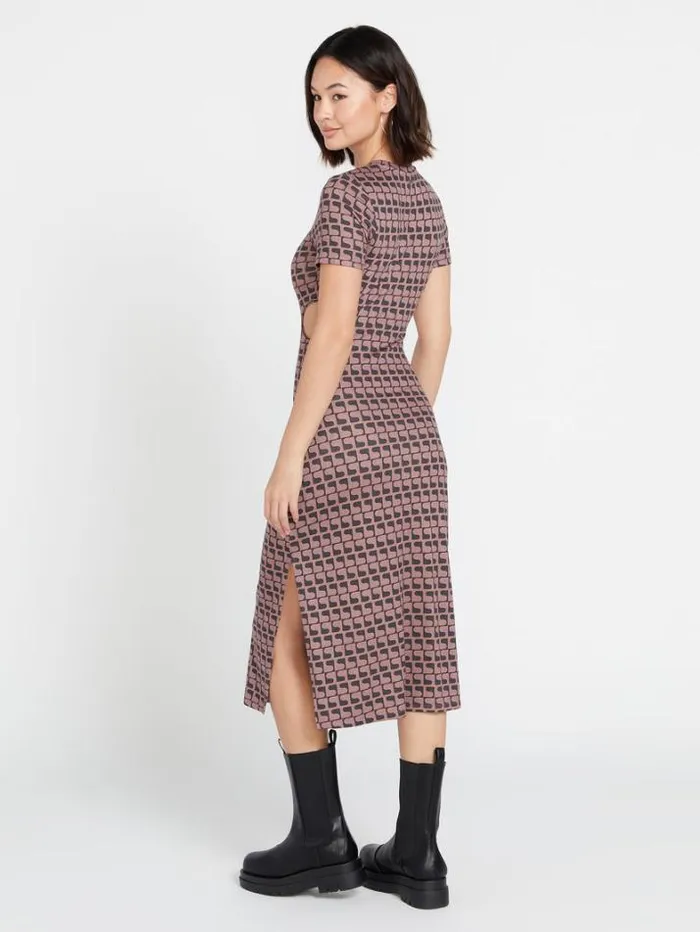 Womens Dresses Volcom Disco Rodeo Dress 8211 Vintage Black