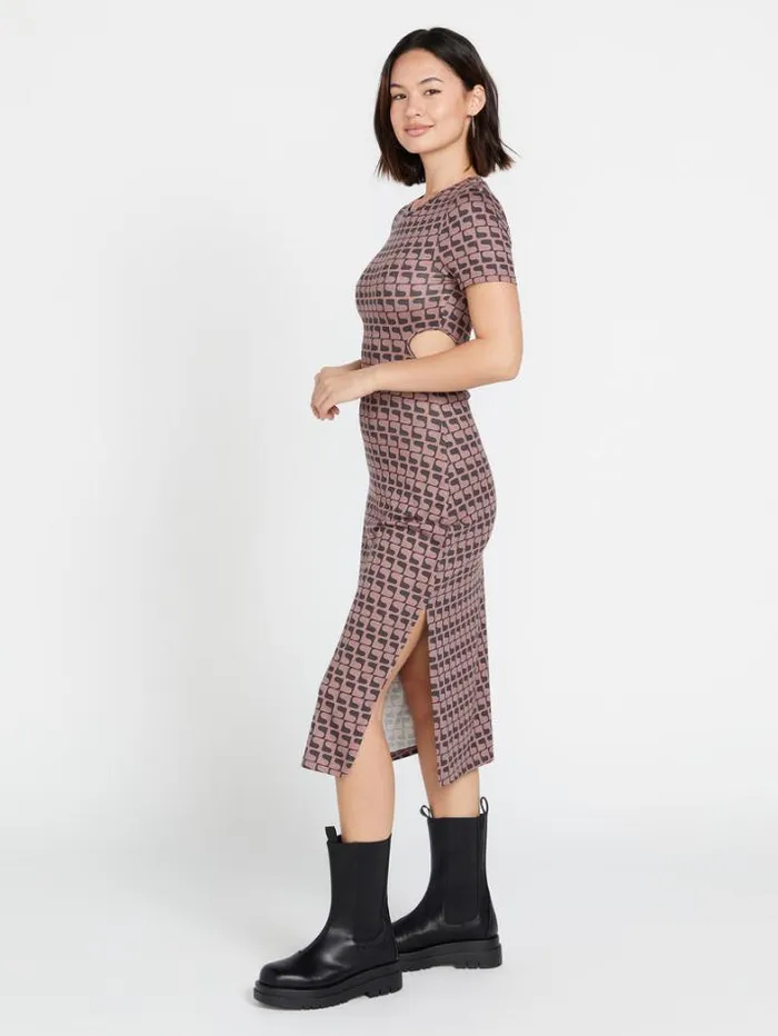 Womens Dresses Volcom Disco Rodeo Dress 8211 Vintage Black