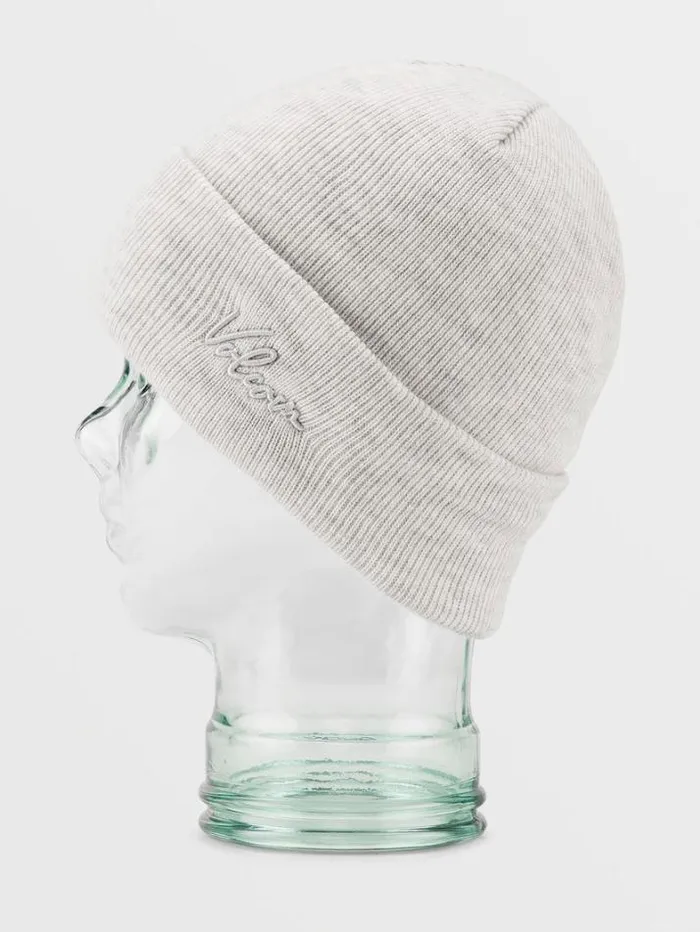 Womens Hats and Beanies Volcom VCo Fave Beanie 8211 Ash Heather