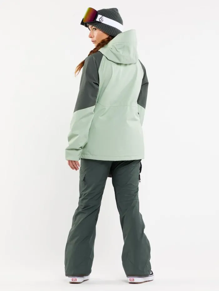 Womens Jackets Volcom VCo Aris Insulated Gore Jacket 8211 Sage Frost