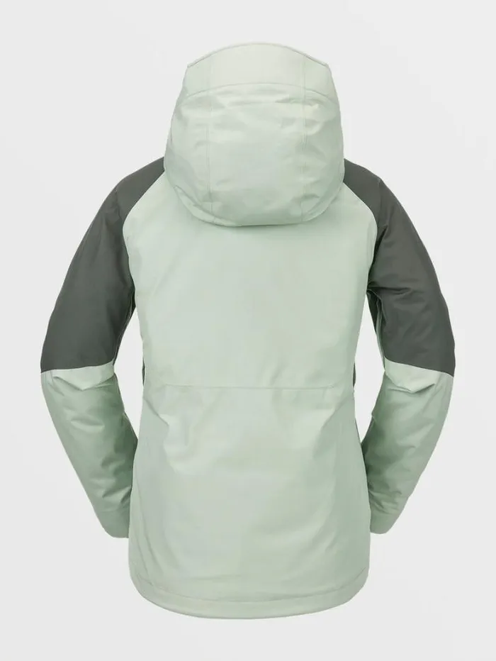 Womens Jackets Volcom VCo Aris Insulated Gore Jacket 8211 Sage Frost