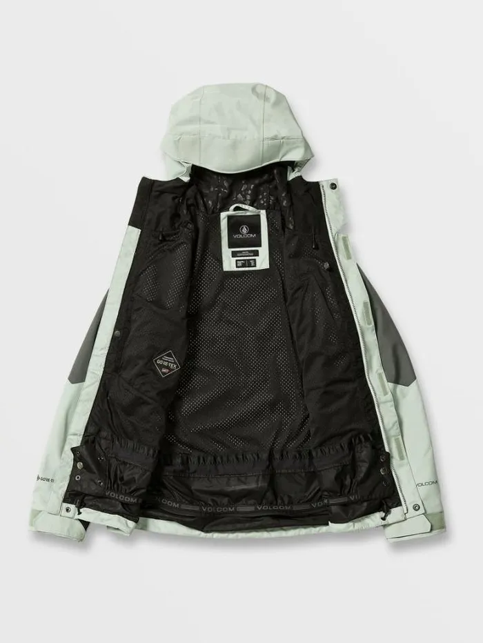 Womens Jackets Volcom VCo Aris Insulated Gore Jacket 8211 Sage Frost