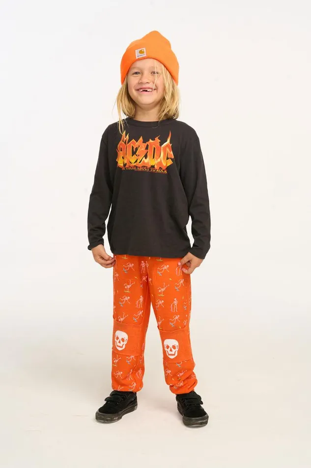 WomensKids Music Chaser Brand ACDC For Those About To Rock Boys Long Sleeve