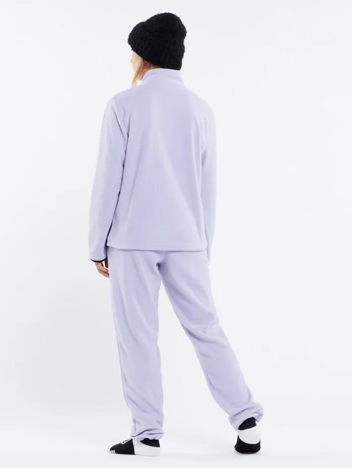 Womens Layering Volcom Polar Fleece Pants 8211 Lilac Ash
