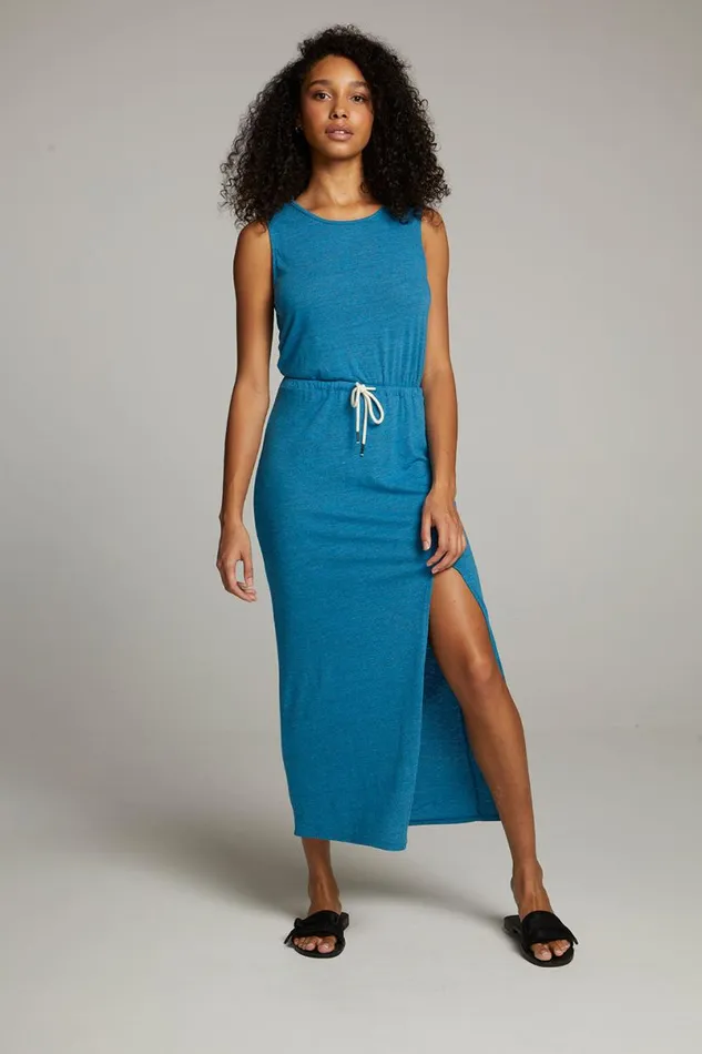 Womens Loungewear Chaser Brand Durangoo Blue Danube Maxi Dress