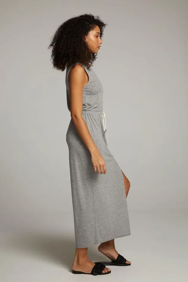 Womens Loungewear Chaser Brand Durangoo Streaky Grey Maxi Dress