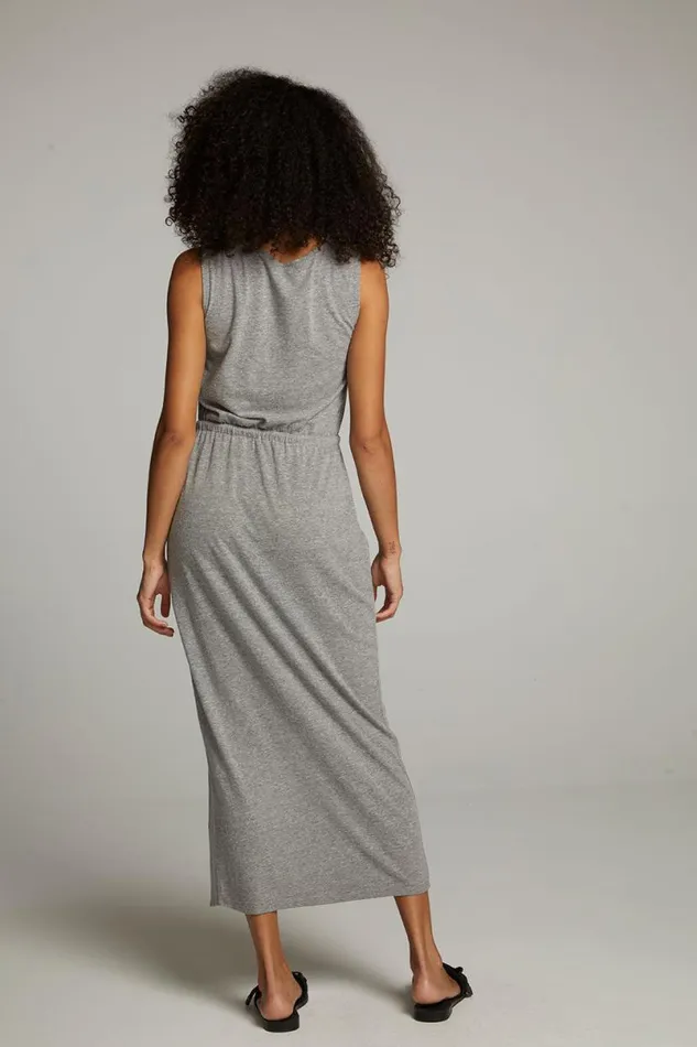 Womens Loungewear Chaser Brand Durangoo Streaky Grey Maxi Dress