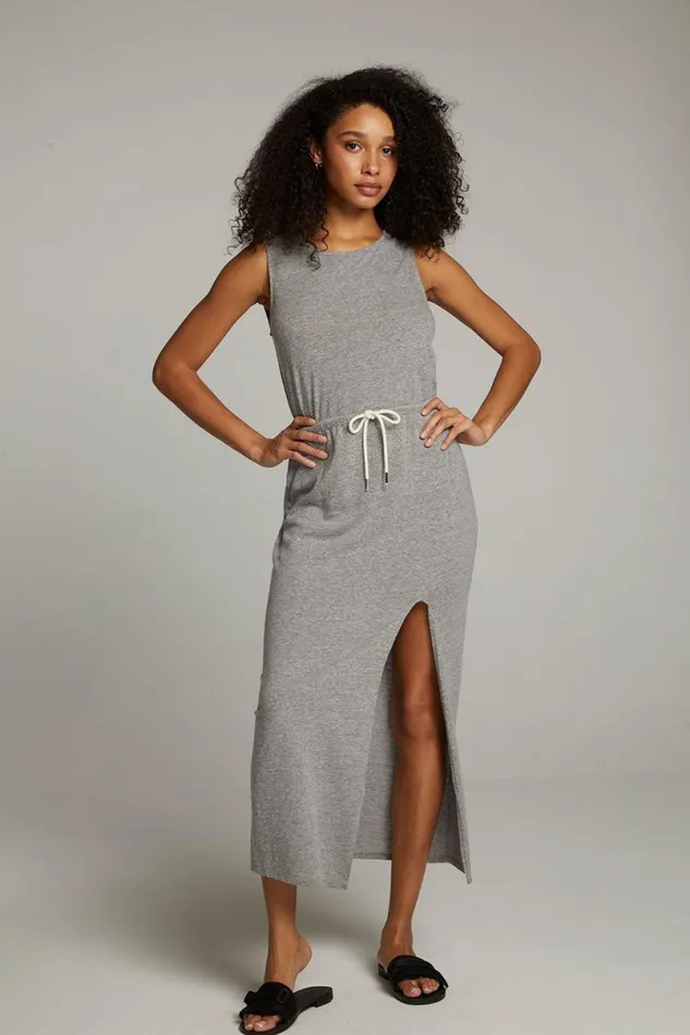 Womens Loungewear Chaser Brand Durangoo Streaky Grey Maxi Dress