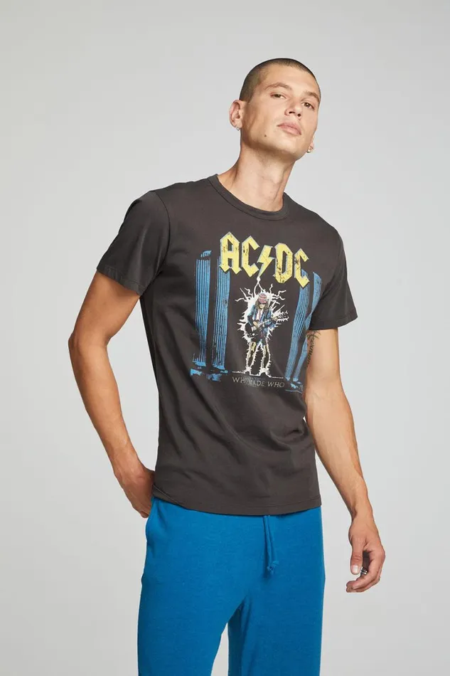 WomensMens Music Chaser Brand ACDC 8211 Who Made Who