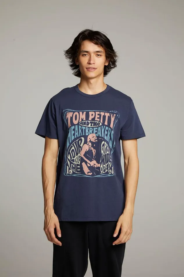 WomensMens Music Chaser Brand Tom Petty Great Wide Open Crew Neck Tee