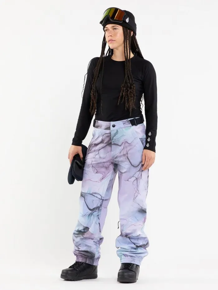 Womens Pants Volcom Dust Up Bonded Pants 8211 Glacier Ink