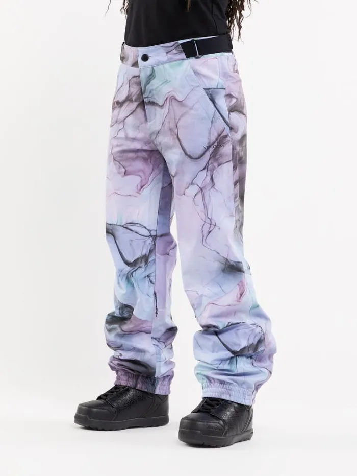 Womens Pants Volcom Dust Up Bonded Pants 8211 Glacier Ink