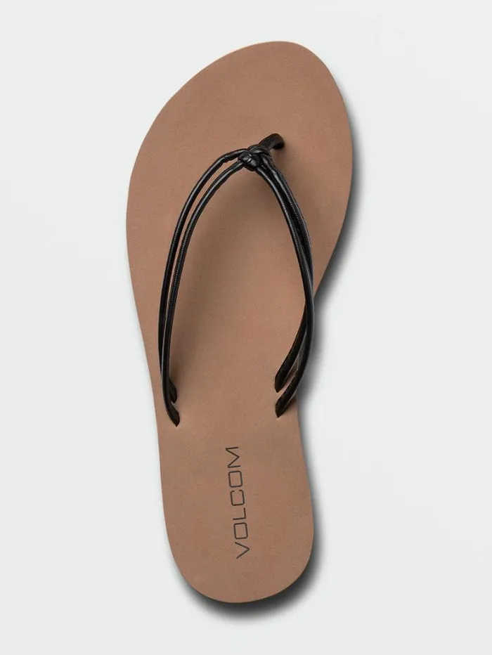 Womens Sandals Volcom Forever And Ever II Sandals 8211 Black
