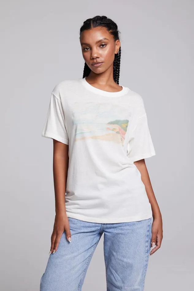 Womens Tops Chaser Brand Dream Beach Tee