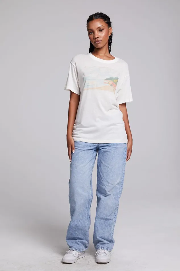 Womens Tops Chaser Brand Dream Beach Tee