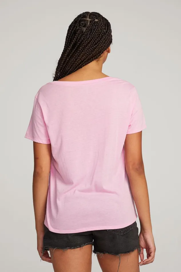 Womens Tops Chaser Brand Hollywood Tee