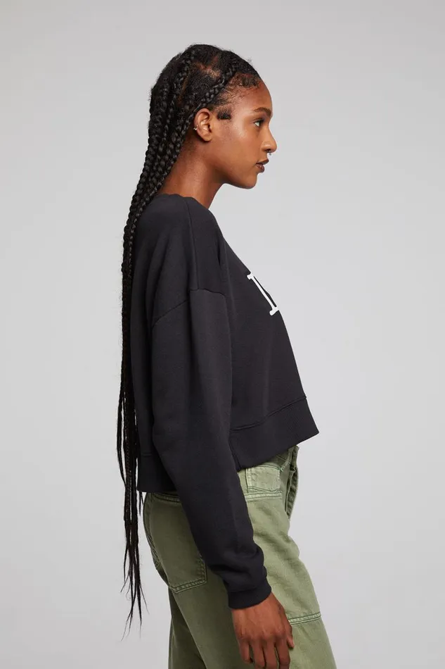 Womens Tops Chaser Brand Love Letters Zuma Pullover
