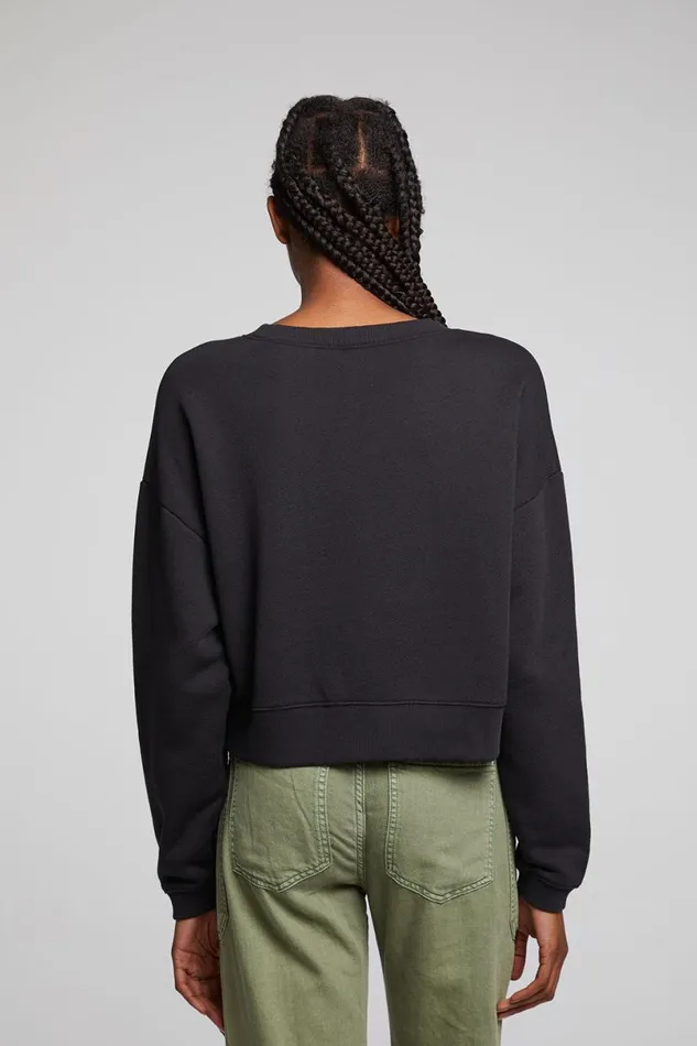 Womens Tops Chaser Brand Love Letters Zuma Pullover