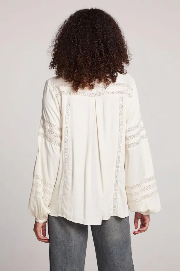 Womens Tops Chaser Brand Rozina Starry White Blouse