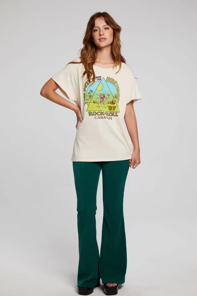 Womens Tops Chaser Brand Tom Petty Rock039n039Roll Caravan