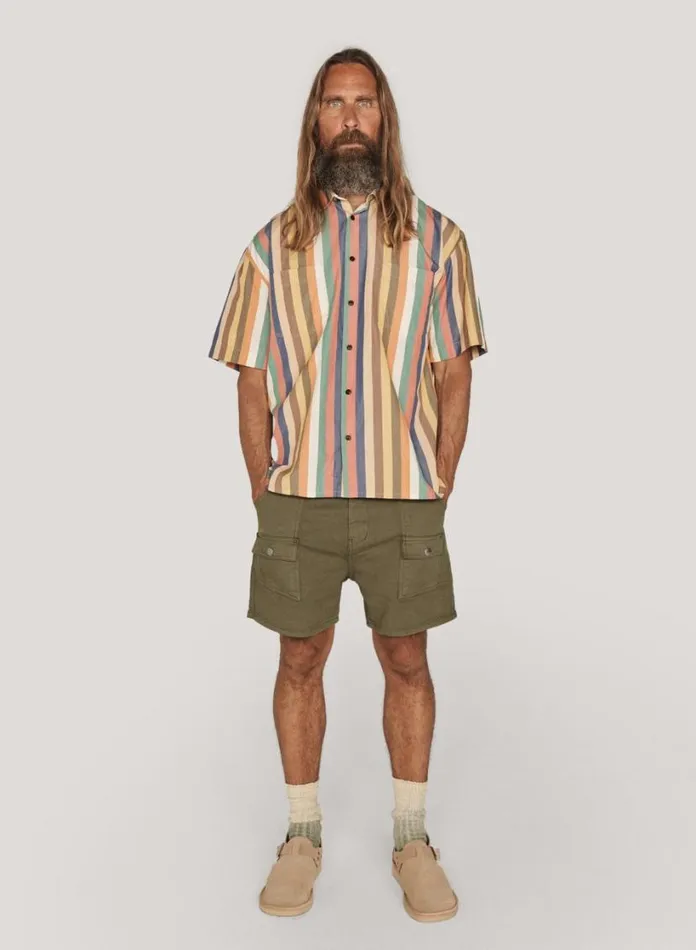 YMC Bush Short Olive Mens Shorts