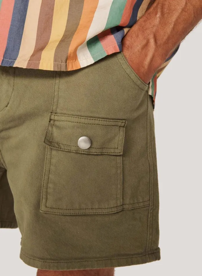 YMC Bush Short Olive Mens Shorts