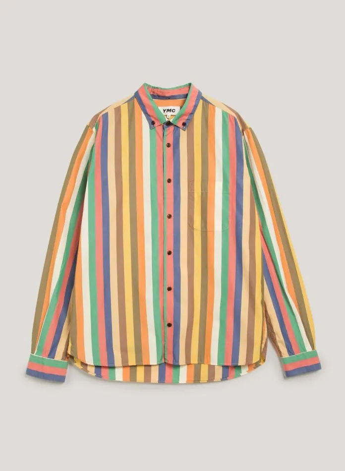 YMC Dean Shirt Multi Mens Shirts