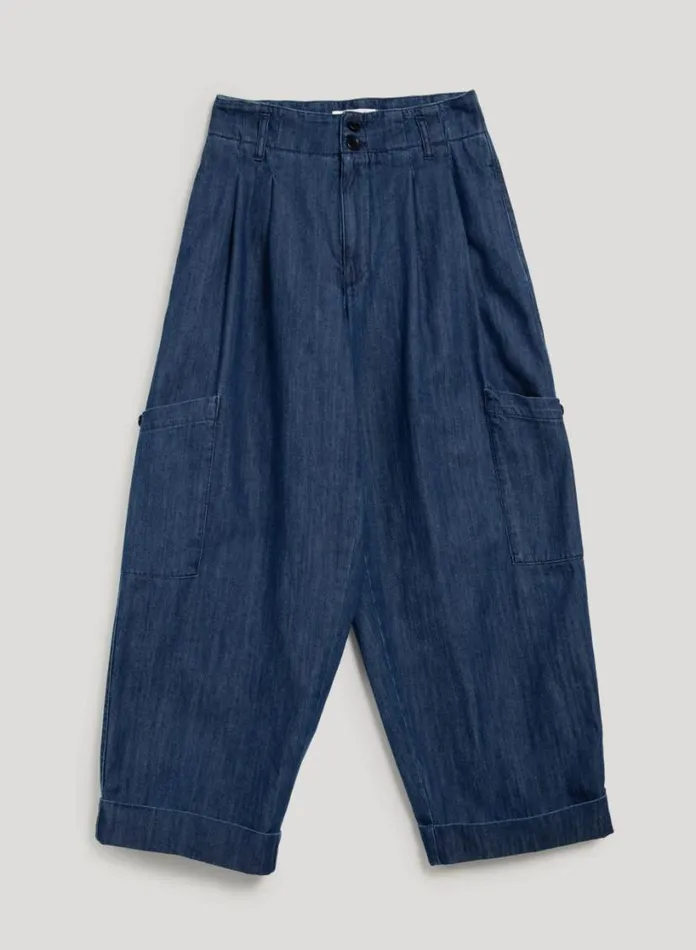 YMC Grease Trouser Indigo Womens Trousers