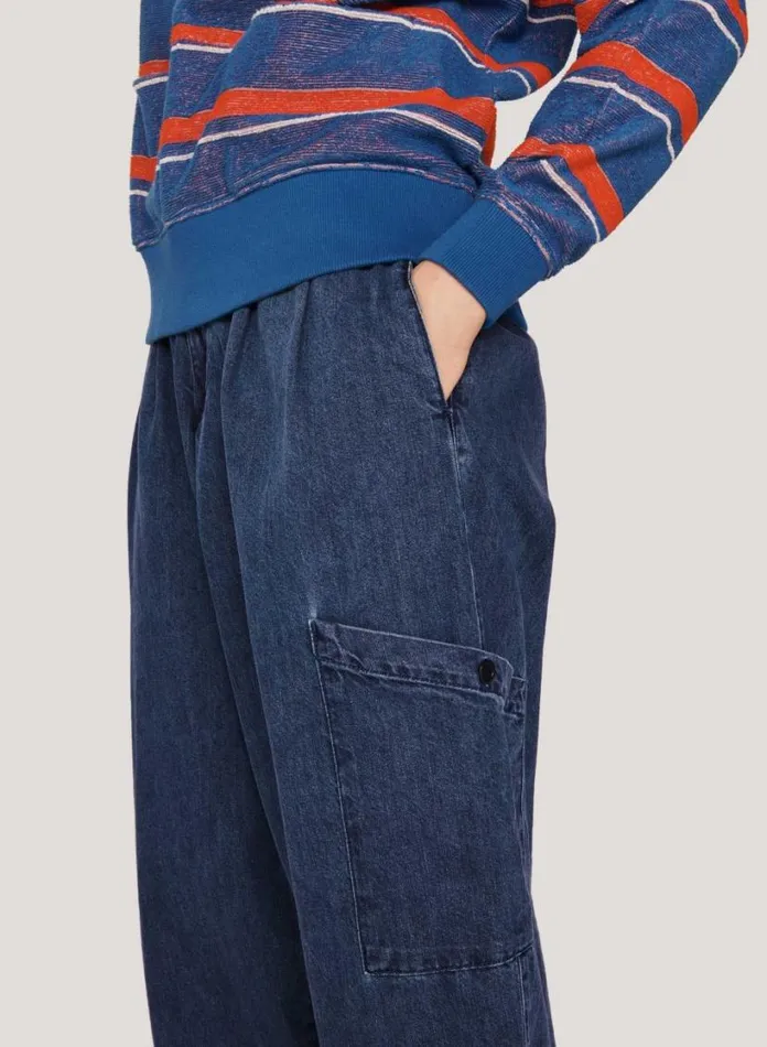YMC Grease Trouser Indigo Womens Trousers