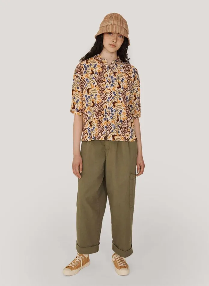 YMC Grease Trouser Olive Womens Trousers