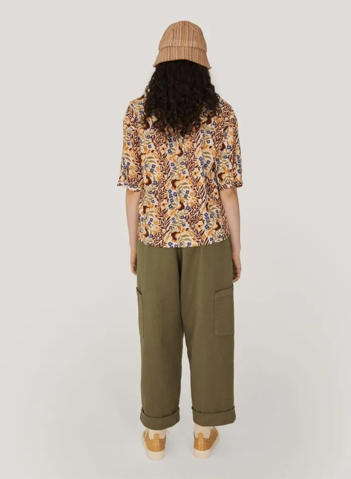 YMC Grease Trouser Olive Womens Trousers