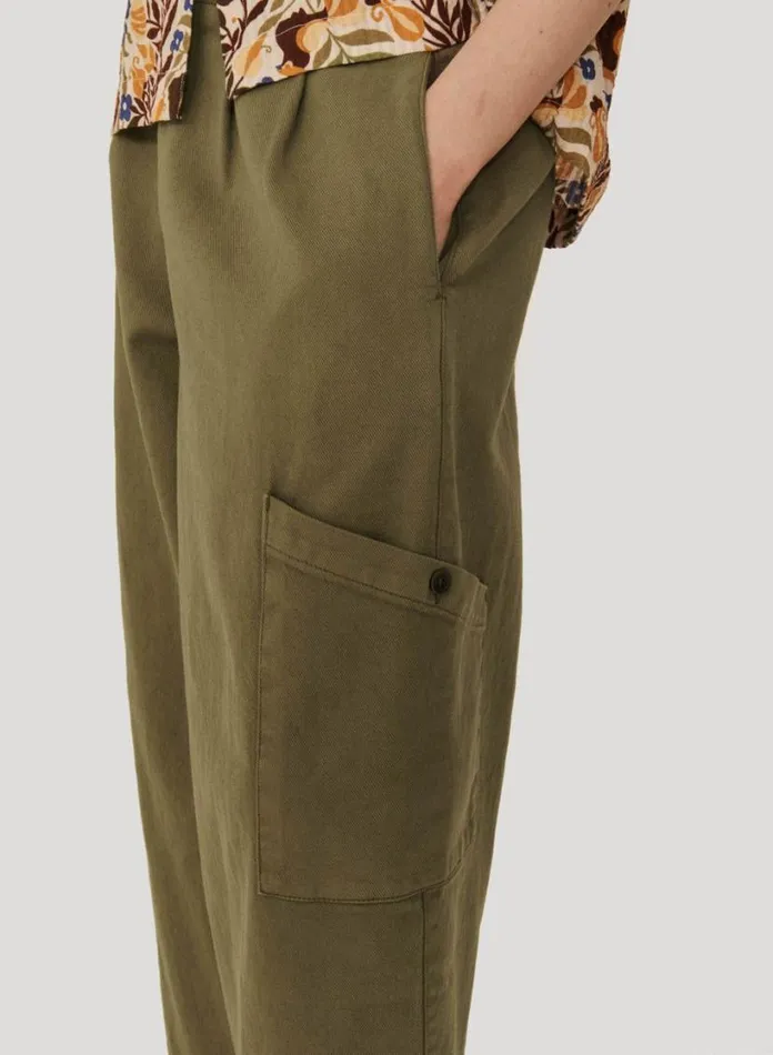 YMC Grease Trouser Olive Womens Trousers
