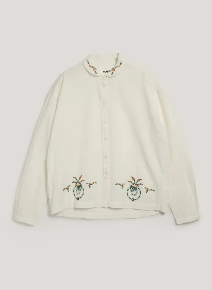 YMC Marianne Shirt White Womens Shirts