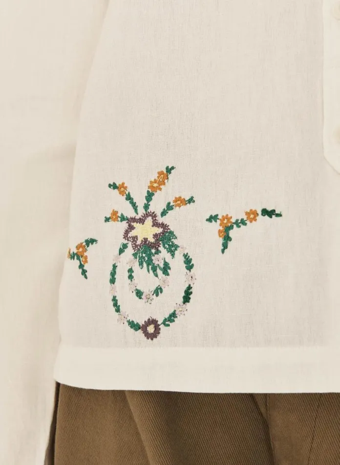 YMC Marianne Shirt White Womens Shirts