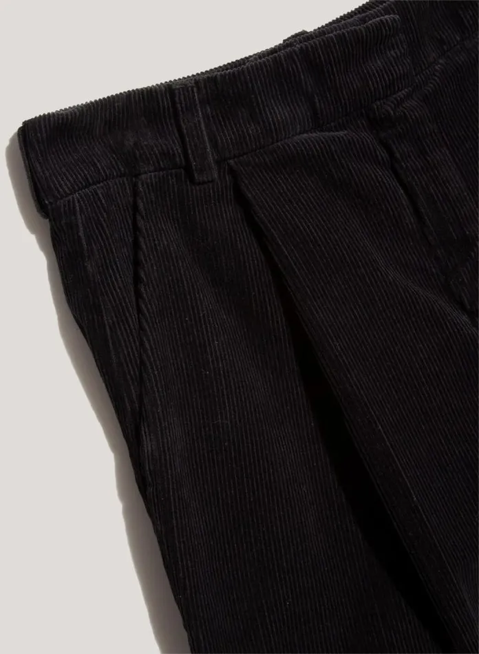 YMC Market Corduroy Trousers Black Womens Trousers