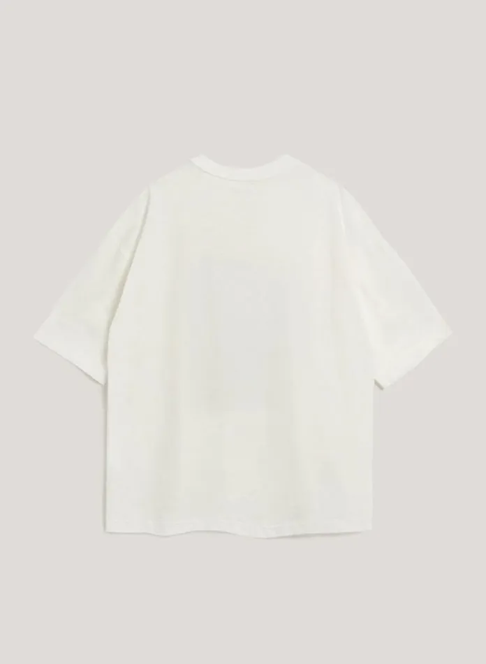 YMC On The Mountain Pass T Shirt White Womens TShirts