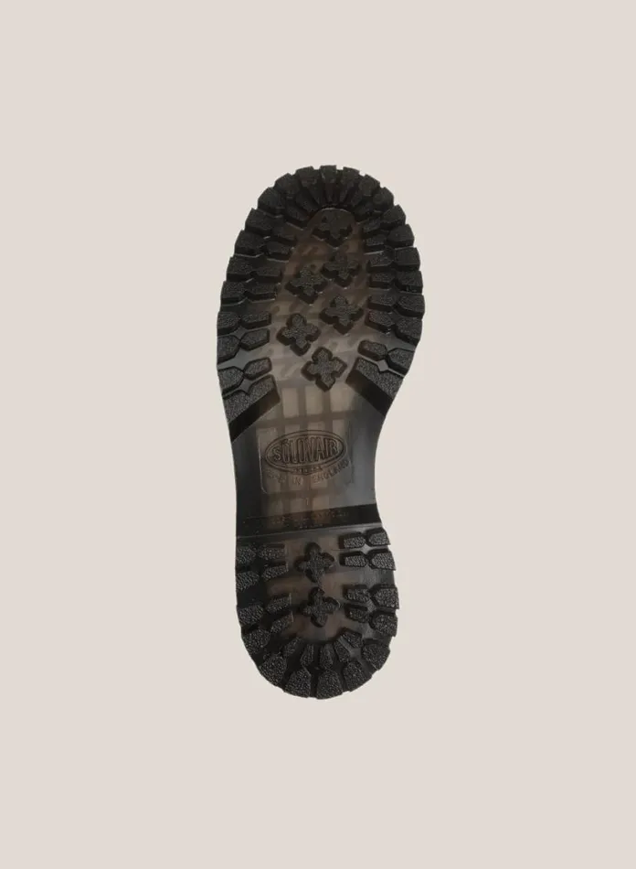YMC Solovair X Leather Dealer Boots Black Womens Footwear