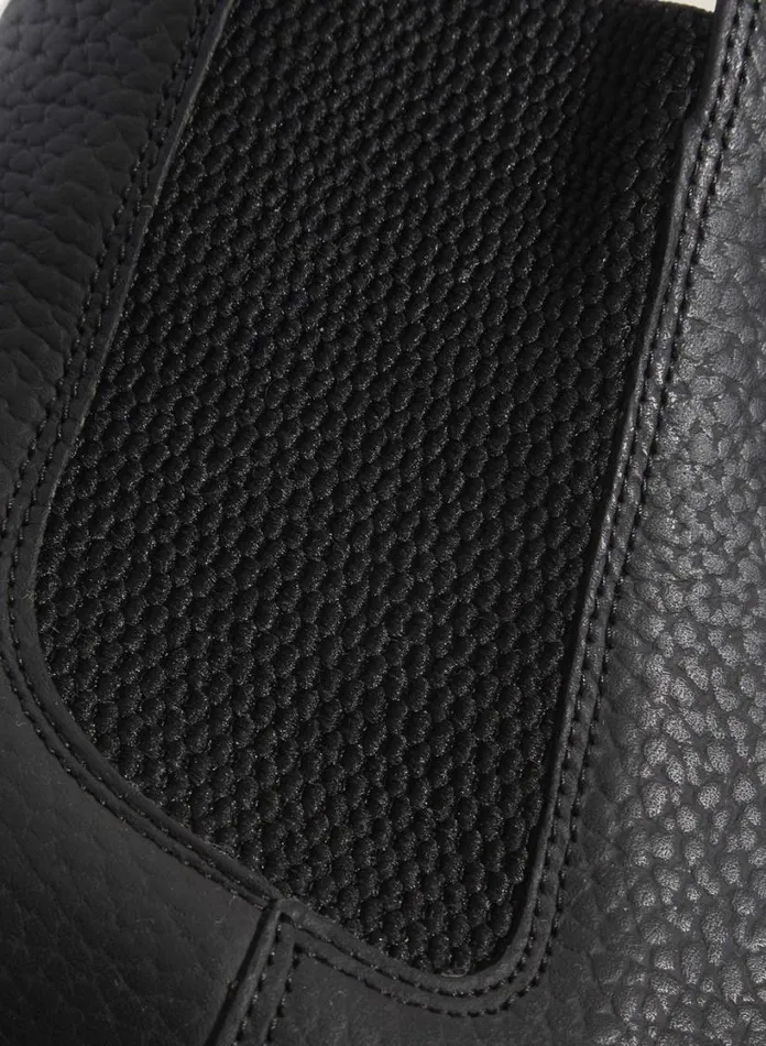 YMC Solovair X Leather Dealer Boots Black Womens Footwear