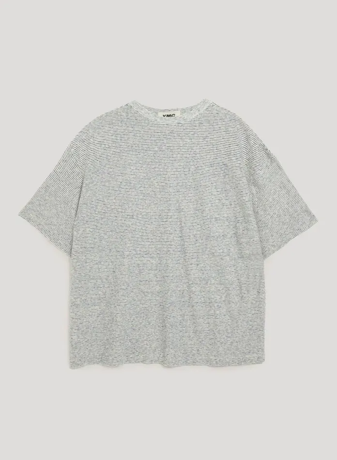 YMC Triple T Shirt Ecru Mens TShirts