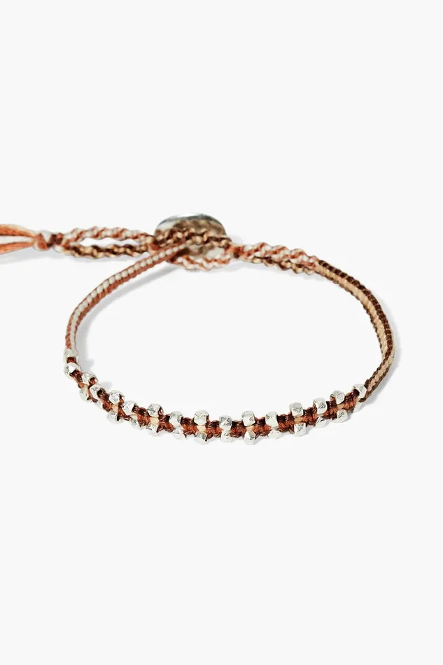 Zana Single Wrap Bracelet Brown Mix Women Chan Luu Bracelets