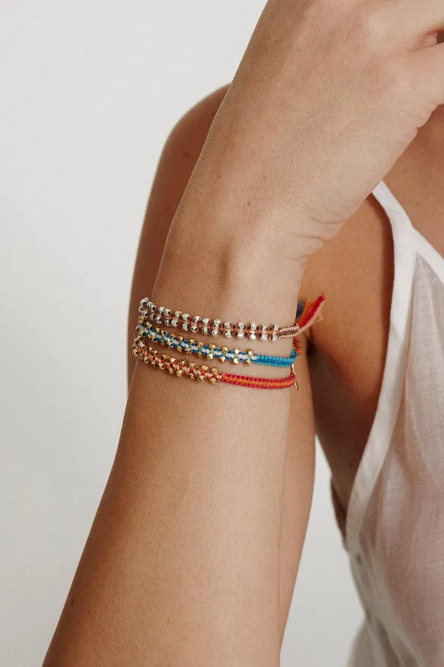 Zana Single Wrap Bracelet Brown Mix Women Chan Luu Bracelets