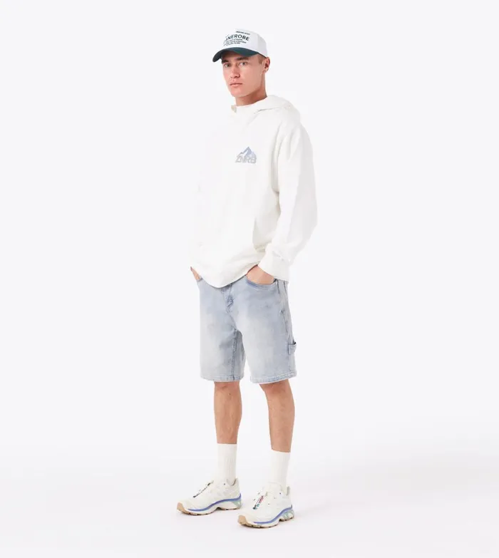 Zanerobe Hoodies and Sweaters Men Sustainable Orgo Hood Sweat GD Vintage White