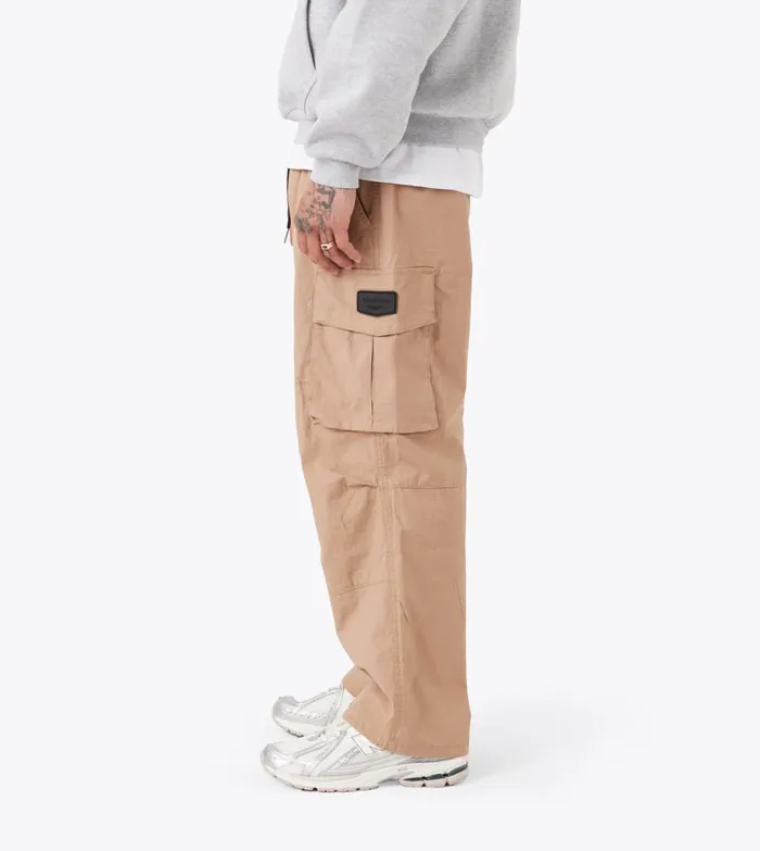 Zanerobe Pants Men Parachute Pant Dk Tan