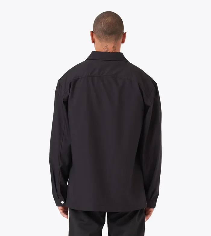 Zanerobe Shirts Men Boxy LS Overshirt Black