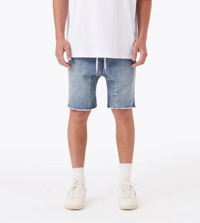 Zanerobe Shorts Men Sureshot Denim Short Dk Blue
